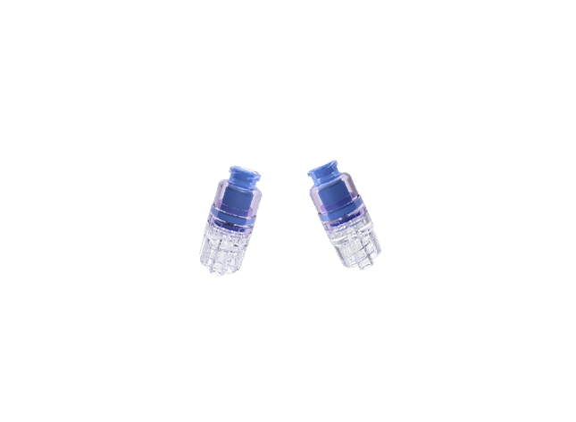 Needle free connector with check valve， Male to female/Female to tube